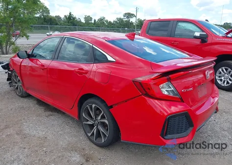 2018 Honda Civic Si z USA, uszkodzony, nr VIN 2HGFC1E54JH710299